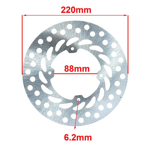 DISCO DE FRENO HONDA CR 80 DELANTERO HYD (D8099)