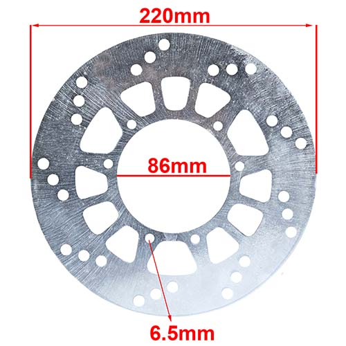 DISCO DE FRENO YAMAHA XTZ 125 DELANTERO HYD (D8111)