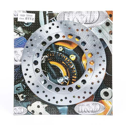 DISCO DE FRENO YAMAHA YBR 125 PLANO DELANTERO HYD (D8112)