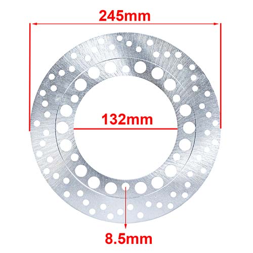 DISCO DE FRENO YAMAHA YBR 125 PLANO DELANTERO HYD (D8112)