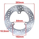 DISCO DE FRENO YAMAHA XTZ 250 TRASERO HYD (D8116)