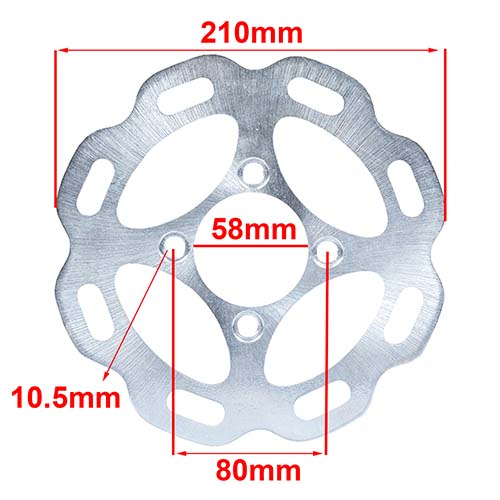 DISCO DE FRENO BETA MOTARD TRASERO HYD (D8120)
