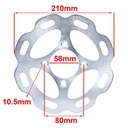 DISCO DE FRENO BETA MOTARD TRASERO HYD (D8120)