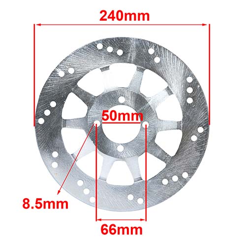 DISCO DE FRENO SUZUKI EN 125 - MOTOMEL S2 150 HYD (D8121)