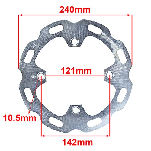 DISCO DE FRENO MOTARD DELANTERO HYD (D8122)