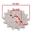 CORONA Y PIÑON MONDIAL HD 254 (33-14) CREUSO (9167-KIT)