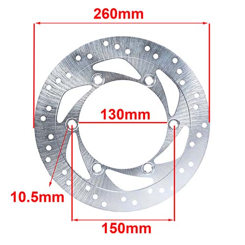 DISCO DE FRENO BAJAJ 180 - 200 - 220 DELANTERO HYD (D8127)