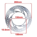 DISCO DE FRENO BAJAJ 180 - 200 - 220 DELANTERO HYD (D8127)
