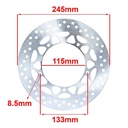 DISCO DE FRENO YAMAHA YBR 125 ED 5 AGUJ. HYD (D8128)