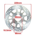 DISCO DE FRENO JAWA 150 SUPERNOVA DELANTERO HYD (D8133)