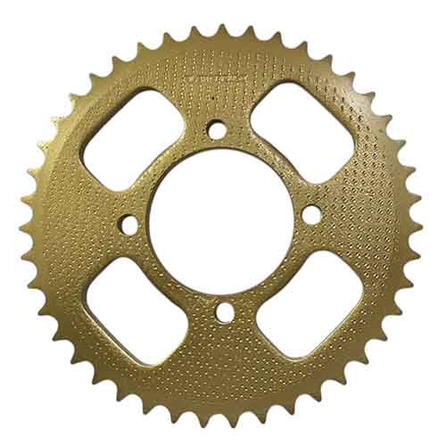 CORONA Y PIÑON YAMAHA YBR 125 E / R / ED-FULL ( 43-15) CREUSO (9301-KIT)