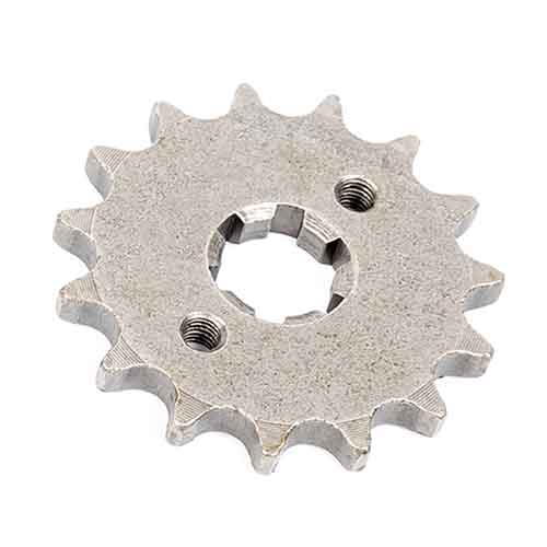 CORONA Y PIÑON YAMAHA YBR 125 E / R / ED-FULL ( 43-15) CREUSO (9301-KIT)