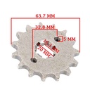 CORONA Y PIÑON YAMAHA YBR 125 E / R / ED-FULL ( 43-15) CREUSO (9301-KIT)