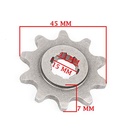 CORONA Y PIÑON ZANELLA 50 V3 PLANA CARGA / NEW FIRE (38-10) CREUSO (9417-KIT)