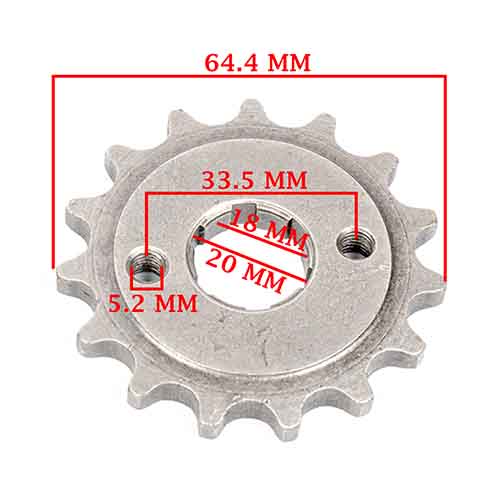 CORONA Y PIÑON ZANELLA RX 150 G3 / FULL (38-15) CREUSO (9400-KIT)