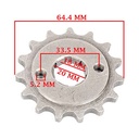 CORONA Y PIÑON ZANELLA RX 150 G3 / FULL (38-15) CREUSO (9400-KIT)