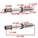 EJE PRIMARIO Z-11 BRAVA 150 ALTINO CREUSO (7660-000)
