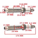 EJE PRIMARIO Z-13 MONDIAL 254 HD -A (+02) (4T) CREUSO (7409-000)