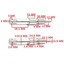 EJE SECUNDARIO HONDA 125 NXR - BROS KS-ES (BRASIL) (4T) CREUSO (4130-000)