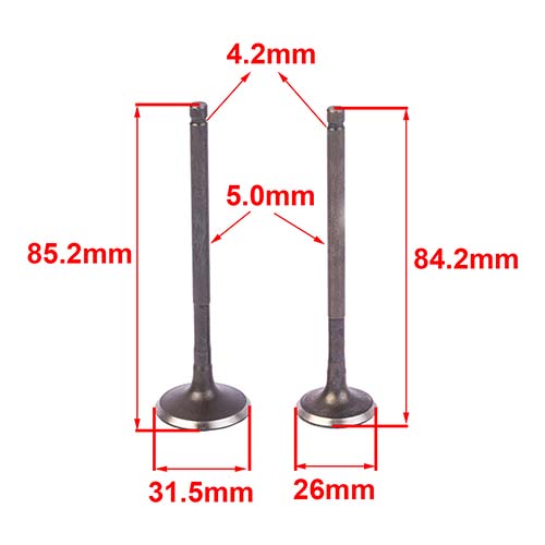 VALVULAS HONDA CB190 R (JGO) STD