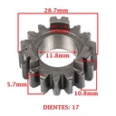 ENGRANAJE 2 VEL. S/PRIMARIO Z-17 COMPETICION-100/110/125 CREUSO (8204-PRO)