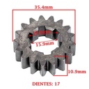 ENGRANAJE 2° VELOCIDAD SOBRE PRIMARIO Z-17 BAJAJ 220 ROUSER/ NAKED CREUSO (7970-000)