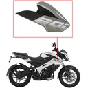 CACHA LATERAL TANQUE BAJAJ PULSAR / ROUSER NS 200 (2024) GRIS LADO DERECHO  MTC