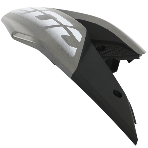 CACHA LATERAL TANQUE BAJAJ PULSAR / ROUSER NS 200 (2024) GRIS LADO IZQUIERDO  MTC