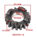 ENGRANAJE 3 VEL. S/PRIMARIO Z-18 BRAVA 150 ALTINO 4T CREUSO (7656-000)