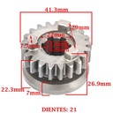 ENGRANAJE 3 VEL. S/PRIMARIO Z-21 HONDA 100 WAVE NF-M3/MH3/FULL/WAVE CREUSO (3525-000)