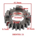 ENGRANAJE 3 VEL. S/PRIMARIO Z-21 ZANELLA 250 PATAGONIAN EAGLE 4T CREUSO (4388-000)