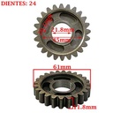 ENGRANAJE 3° VELOCIDAD SOBRE SECUNDARIO Z-24 BETA CHRONO (DENTADO GRANDE) (4T) CREUSO (7869-000)