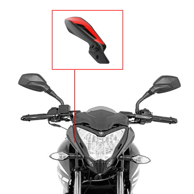 CACHA LATERAL OPTICA BAJAJ PULSAR / ROUSER 200NS (2024) ROJO LADO DER MTC