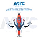 CACHA LATERAL OPTICA BAJAJ PULSAR / ROUSER 200NS (2024) ROJO LADO DER MTC