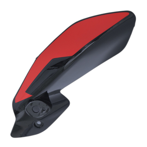 CACHA LATERAL OPTICA BAJAJ PULSAR / ROUSER 200NS (2024) ROJO LADO IZQ MTC