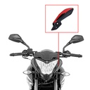 CACHA LATERAL OPTICA BAJAJ PULSAR / ROUSER 200NS (2024) ROJO LADO IZQ MTC