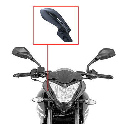 CACHA LATERAL OPTICA BAJAJ PULSAR / ROUSER 200NS (2024) GRIS LADO DER MTC