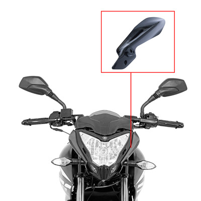 CACHA LATERAL OPTICA BAJAJ PULSAR / ROUSER 200NS (2024) GRIS LADO IZQ MTC