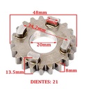 ENGRANAJE 4º VELOCIDAD SOBRE PRIMARIO. Z-21 BETA 200 MOTARD/ CHRONO/ TR 2.0 (4T) CREUSO (7887-000)