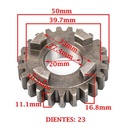 ENGRANAJE 5° VELOCIDAD SOBRE PRIMARIO Z-23 ZANELLA 250 PATAGONIAN EAGLE (4T) CREUSO (4390-000)
