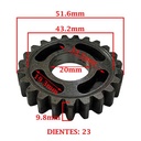 ENGRANAJE 5º VELOCIDAD SOBRE PRIMARIO Z-23 BETA 200 MOTARD/ CHRONO/ TR 2.0 (4T) CREUSO (7888-000)