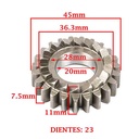 ENGRANAJE CRIQUE DE ARRANQUE Z-23 ZANELLA 250 ZR GTA (4T) CREUSO (8320-000)