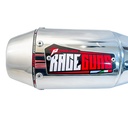 ESCAPE MOTO ZANELLA RX 150 ST2 CROMO DEPORTIVO (VARILLERO) PAOLUCCI (EM150RX22-D)