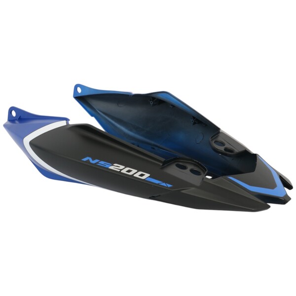 CACHA BAJO ASIENTO COMPLETA BAJAJ ROUSER NS200 (2024) AZUL MTC