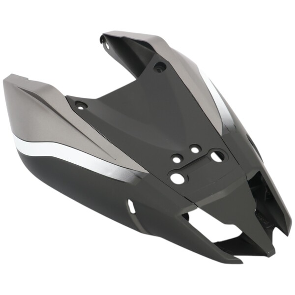 CACHA BAJO ASIENTO COMPLETA BAJAJ ROUSER NS200 (2024) GRIS MTC