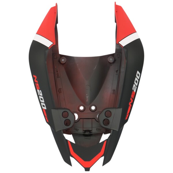 CACHA BAJO ASIENTO COMPLETA BAJAJ ROUSER NS200 (2024) ROJO MTC