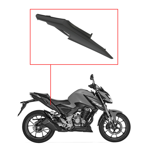 CACHA LATERAL BAJO ASIENTO HONDA CB300F TWISTER (2023+) LADO DERECHO MTC
