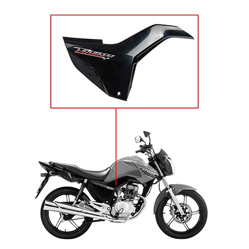 CACHA LATERAL HONDA CG 150 NEW TITAN 2016 LADO DERECHO MTC