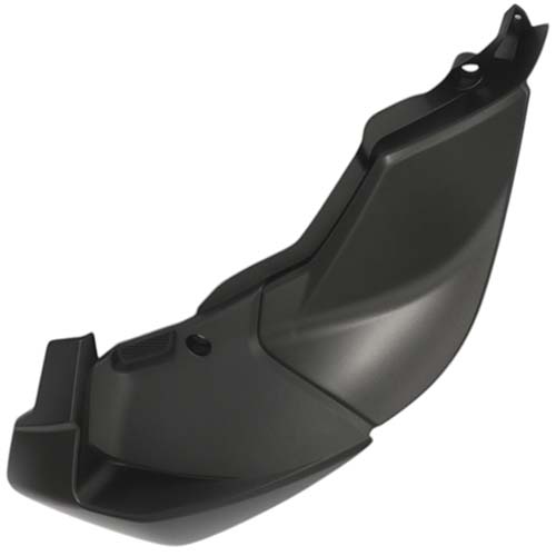 CACHA LATERAL TANQUE BAJAJ DOMINAR 250 / 400 GRIS LADO DERECHO MTC