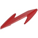 CACHA OPTICA HONDA CB300F TWISTER (2023+) ROJO LADO DERECHO MTC